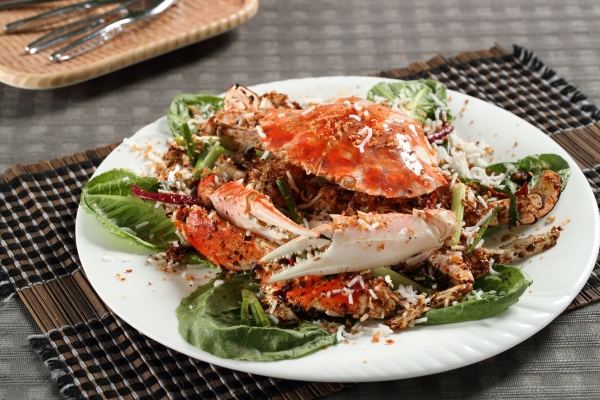 Lamma Rainbow_Fried Crab with Spicy Garlic, Black Bean & Chili